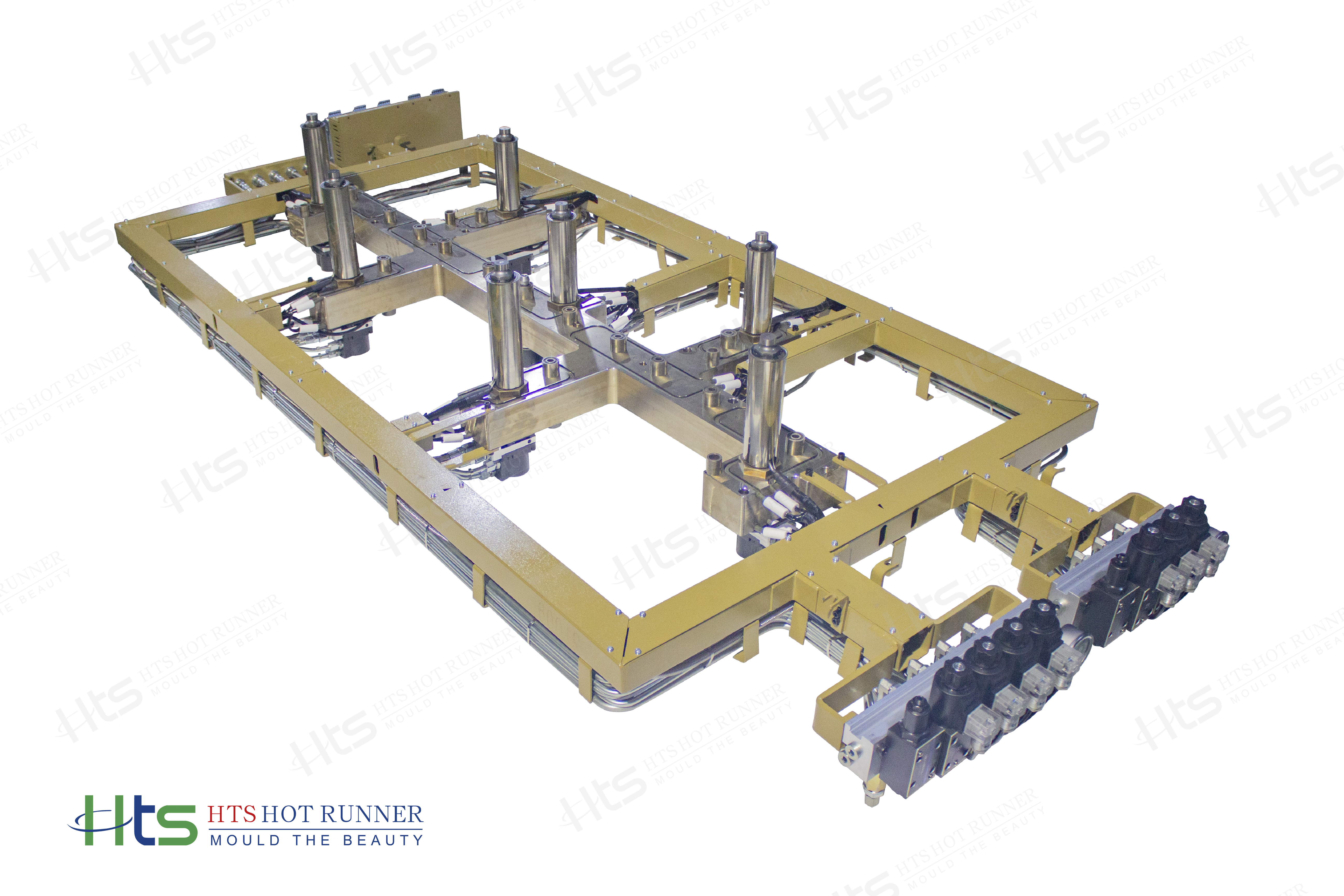 Front Bumper Bottom Rein. · molded part · 3/4